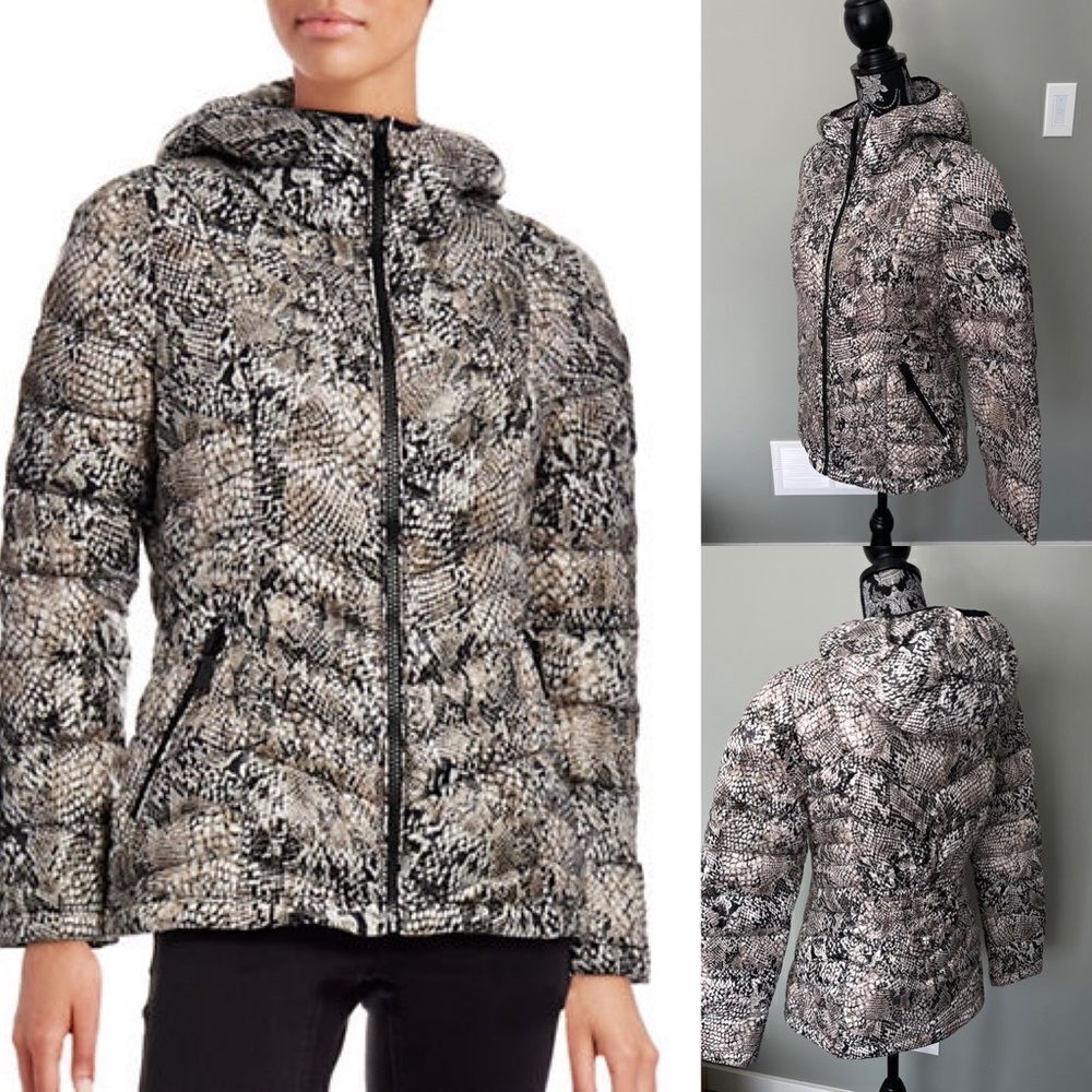 Calvin Klein the Coat Edit Packable Down Puffer Jacket-ANIMAL